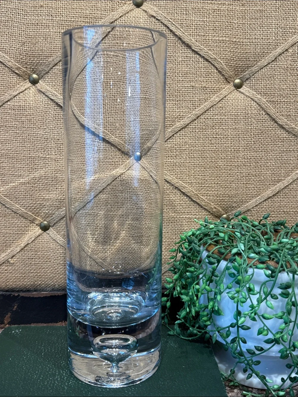 Glass vase